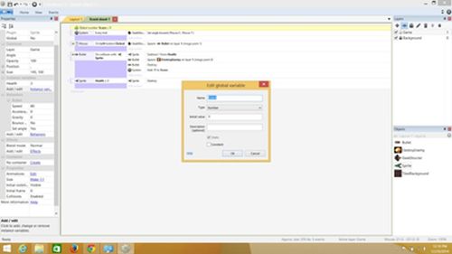 Adding the score variable